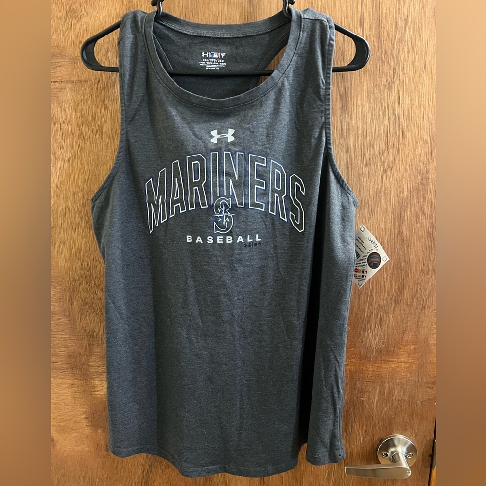 Seattle Mariners tank top by Under Armor Size 2XL NWT from a pet friendly home